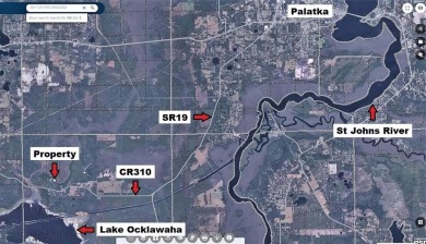 Lake Acreage For Sale in Palatka, Florida