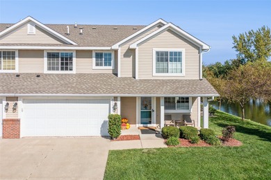 (private lake, pond, creek) Townhome/Townhouse For Sale in Waukee Iowa