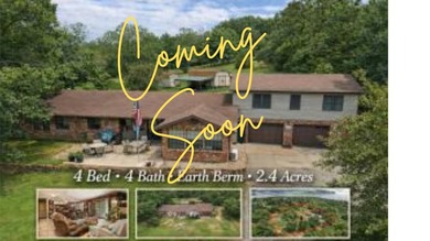 Discover the charm of Ozark living in this unique berm home just - photo 1