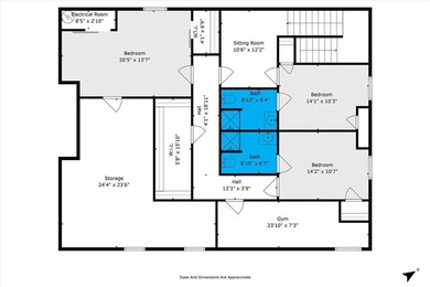 This spacious country home has too many amazing features to