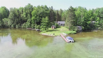 (private lake) Home Sale Pending in Republic Michigan