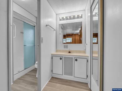 Well-Maintained Home in 55+ Park. Fresh carpet in the front room