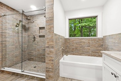 Beautifully renovated lakefront contemporary home, complete with - photo 37
