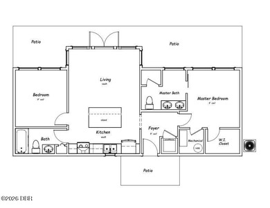 2025 2/2 Home includes private community WATER FRONT AREA. This - photo 3