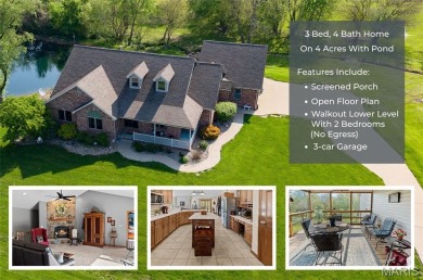 Lake Home For Sale in Godfrey, Illinois