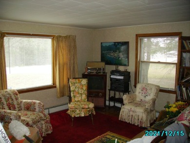 Complete, comfortable Maine living.    Two miles from village -