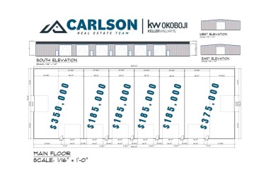 Lower Gar Lake Commercial For Sale in Arnolds Park Iowa