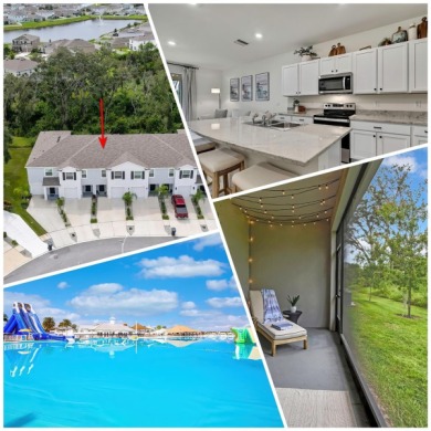 (private lake, pond, creek) Townhome/Townhouse For Sale in Wimauma Florida