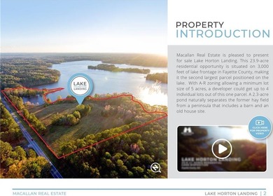 | 23.9 +/- Acres on Lake Horton | 3,000+ Feet of Lake Frontage | - photo 2