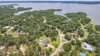 Stately Brick Home w/Pool, Cabana, walking distance to Lake Fork! - Lake Home For Sale in Yantis, Texas