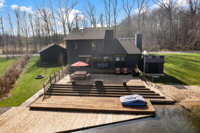 THIS FLAWLESS GEM SITS ON DIAMOND LAKE! SOLD - Lake Home SOLD! in Cassopolis, Michigan