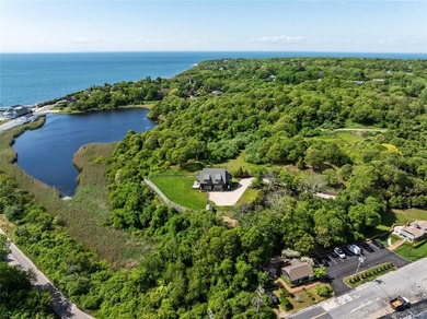 Elegant Montauk Retreat With Sunset Water Views. Privately set - photo 44