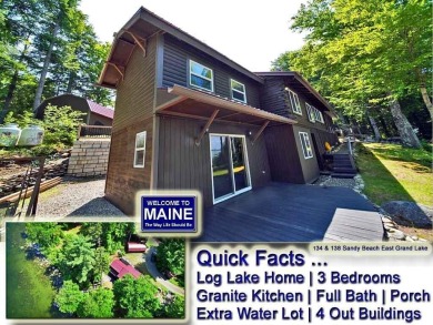 Lake Home For Sale in Danforth, Maine