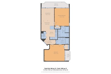 This unit is a beautiful first-floor, two-bedroom, and - photo 42