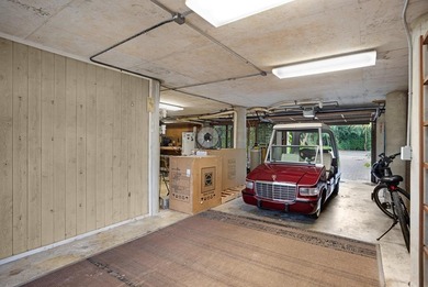 This is an original unit. An elevator was added it is located