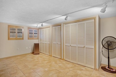 This is an original unit. An elevator was added it is located