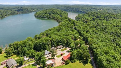 Lake view home on Nolin Lake featuring a boat slip and plenty of - photo 32