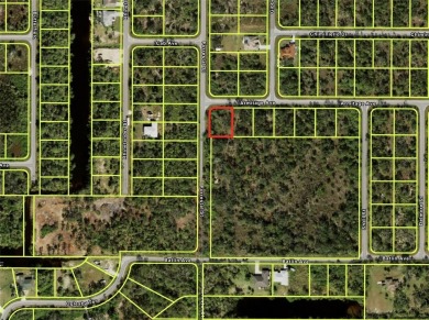 Port Charlotte Waterway Lakes Area Lot For Sale in Port Charlotte Florida