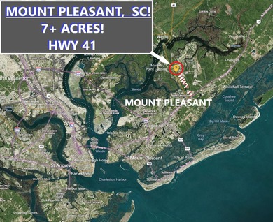 Wando River Acreage Active Under Contract in Mount Pleasant South Carolina