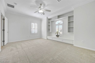 Sun City Anthem golf course frontage! This light-filled, open