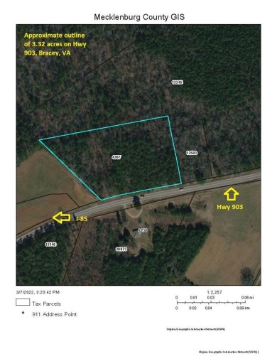 Lake Acreage For Sale in Bracey, Virginia