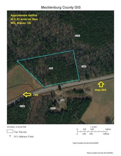 Lake Acreage Off Market in Bracey, Virginia