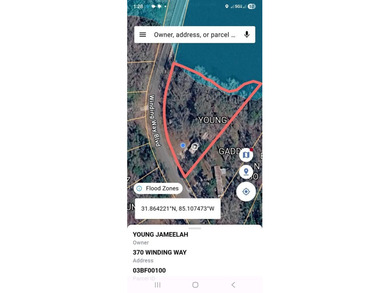 Lake Eufaula / Walter F. George Lot For Sale in Georgetown Georgia