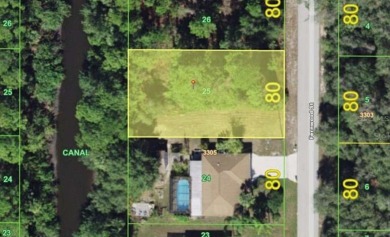Port Charlotte Waterway Lakes Area Lot For Sale in Port Charlotte Florida