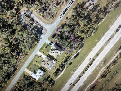 Northport Waterway Lakes and Canals Lot For Sale in North Port Florida