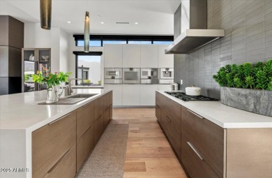 Stunning modern home in gated Azure, Paradise Valley. Ideally