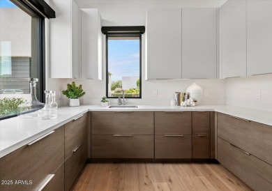 Stunning modern home in gated Azure, Paradise Valley. Ideally