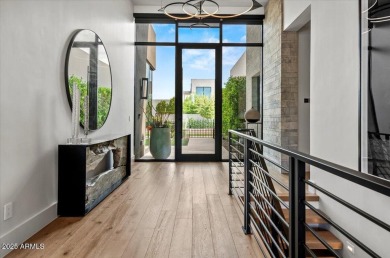 Stunning modern home in gated Azure, Paradise Valley. Ideally