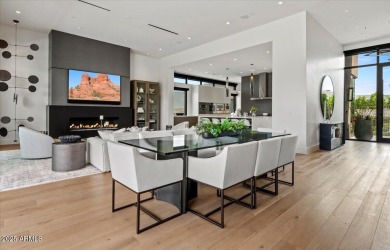 Stunning modern home in gated Azure, Paradise Valley. Ideally