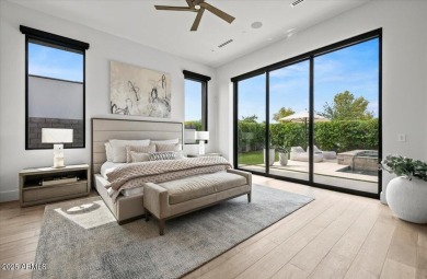 Stunning modern home in gated Azure, Paradise Valley. Ideally