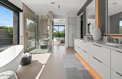 Stunning modern home in gated Azure, Paradise Valley. Ideally