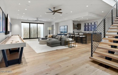 Stunning modern home in gated Azure, Paradise Valley. Ideally