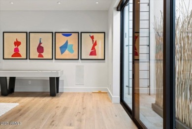 Stunning modern home in gated Azure, Paradise Valley. Ideally