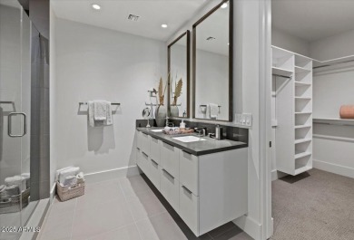 Stunning modern home in gated Azure, Paradise Valley. Ideally