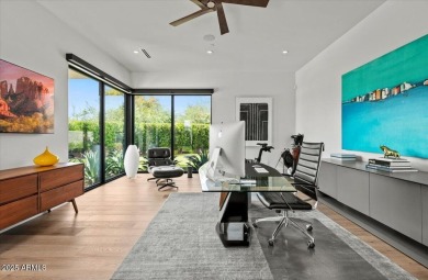 Stunning modern home in gated Azure, Paradise Valley. Ideally