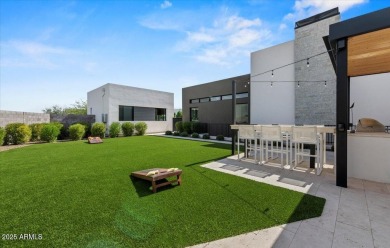 Stunning modern home in gated Azure, Paradise Valley. Ideally