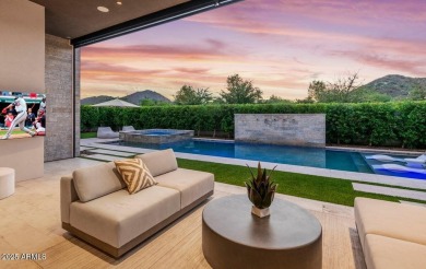 Stunning modern home in gated Azure, Paradise Valley. Ideally