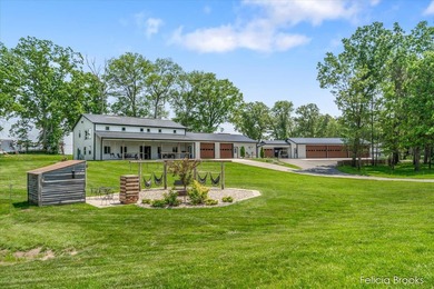 (private lake, pond, creek) Home Sale Pending in Middleville Michigan