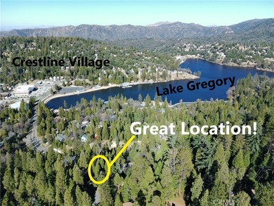 Lake Gregory Lot For Sale in Crestline California