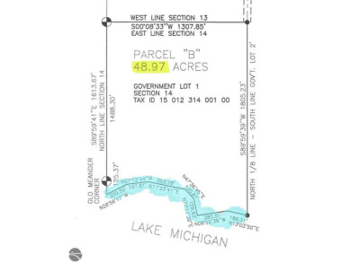 Lake Michigan - Charlevoix County Acreage For Sale in Beaver Island Michigan