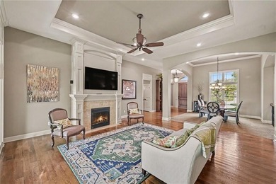 Welcome home! Step thru the impressive entry, soaring ceilings - photo 10