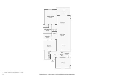 The Diamond of North Myrtle Beach! This oceanfront 3-bedroom