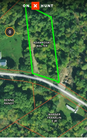 Partially cleared, mostly treed   1.3 ac lot, 1ac on the left of - Lake Lot Sale Pending in Mayfield, New York