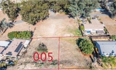 Lake Elsinore Lot For Sale in Lake Elsinore California
