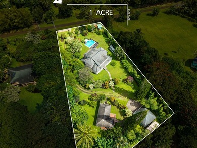 A gated one-acre estate in Kilauea Farms on Kaua'i's North Shore - photo 2