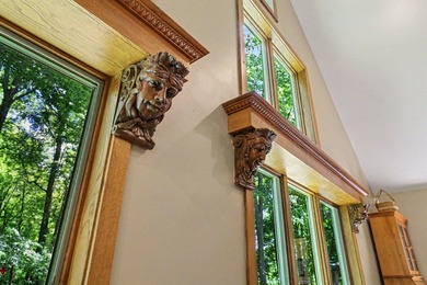 poised on 10 private, wooded acres, this exceptional 3,500+ sq - photo 5